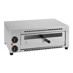 Milantoast Einkammer Pizza- Flammkuchenofen mit Sichtfenster 40 x 35 cm Ø