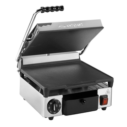 Milantoast Elektro-Kontaktgrill, glatt, Grillfläche: Glatt