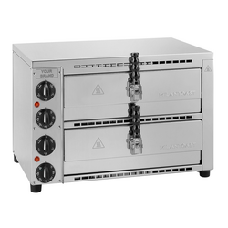 Milantoast Zweikammer Pizzaofen 2x 35 cm Ø