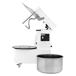 Hendi Spiralmischer mit steigendem Kopf und herausnehmbarer Schüssel., 88 kg/h, 32L, 400V/1100W, 431x740x(H)804mm