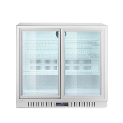 Arktic Kühlschrank mit 2 Schiebetüren, 150L, Silber, 220-240V/160W, 900x520x(H)840mm