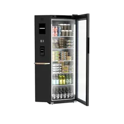 Liebherr SMRFvg 4011 Perfection Self Service Kühlschrank mit Umluftkühlung und integrierte Bezahlsäule, Ausführung: SMRFvg 4011