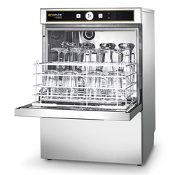 Hobart Ecomax Gläserspülmaschine G404-10C mit integr. Klarspüldosierpumpe, Variante: G404-10C