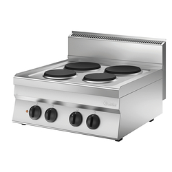 Bartscher Elektroherd 650, B700, 4PL, TG