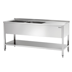 Bartscher Spüle 700, B 1800, 2 Becken LI