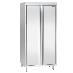 Bartscher Hochschrank 700, B1000, 2FT, CNS