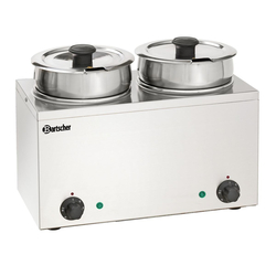 Bartscher Bain Marie Hotpot, 2x Topf, 3,5 L