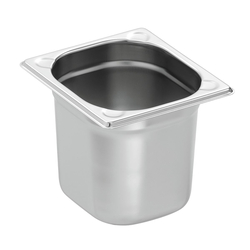 Bartscher GN-Behälter, 1/6GN,T150, Basic Line