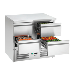 Bartscher Mini-Kühltisch 900S4