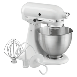 Bartscher KitchenAid 5K45SSEWH, weiß, 4,28L