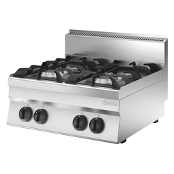 Bartscher Gasherd 650, 4FL, TG