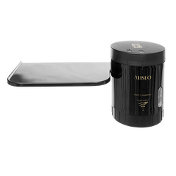 Aliseo Flaky - Seifenmühle mit Utensilienablage, schwarz