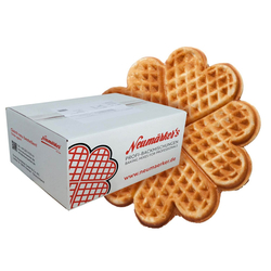 Neumärker Waffel-Ready-Mix | Waffel-Backmischung für Gastro | Karton à 10 kg (10x 1 kg) 