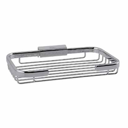 Aliseo Seifenkörbchen groß - 210 x 37 x 132 mm, chrom