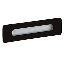 Aliseo Kosmetiktuchspender - zum Einbau in Waschtisch, schwarz