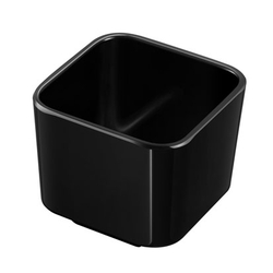 Aliseo Puzzle Ablagebehälter - klein, schwarz, 76 x 55 x 76 mm