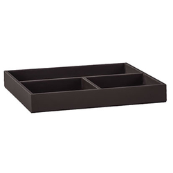 Aliseo Londoner Utensilienbox - 3 Fächer, taupe