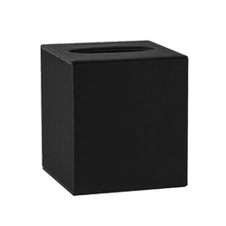 Aliseo Londoner Kosmetiktuchspender - Würfelform, schwarz