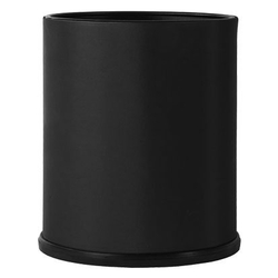 Aliseo Londoner Abfallbehälter - rund, schwarz