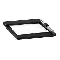 Aliseo Londoner Notizblockhalter - schwarz