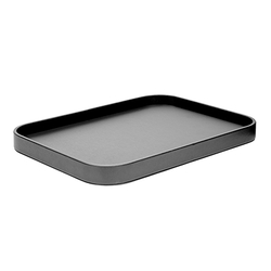 Aliseo Londoner Modernline Tablett - schwarz