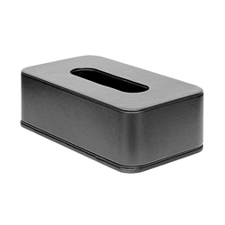 Aliseo Londoner Modernline Kosmetiktuchspender - schwarz