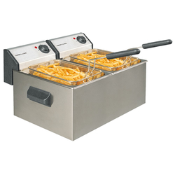 Neumärker Elektro-Fritteuse 2x 5 Liter 