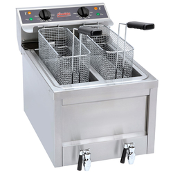 Neumärker Fritteuse Dual 2x 8 Liter 