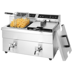 Neumärker Induktionsfritteuse 2x 8 Liter 
