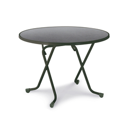 Barths Dublin - Klapptisch rund Ø 100 cm, Anthrazit