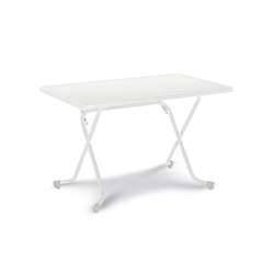 Barths Madrid - Klapptisch rechteckig 110x70 cm, Weiß