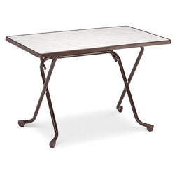 Barths Madrid - Klapptisch rechteckig 110x70 cm, Braun