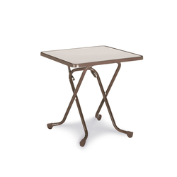 Barths Madrid - Klapptisch quadratisch 67x67 cm, Braun