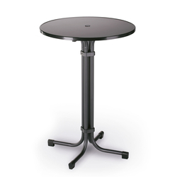 Barths Multiflex - Runder Bartisch 80 cm, Anthrazit
