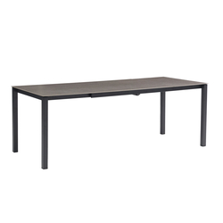 Barths Palazzo - Ausziehbarer Tisch 160/210x90 cm, Anthrazit