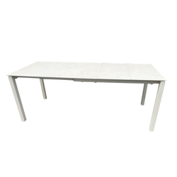 Barths Palazzo - Ausziehbarer Tisch 120/160-200x80 cm, Sand
