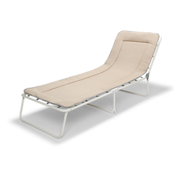 Barths Chiemsee - Sonnenliege 3-beinig, Beige