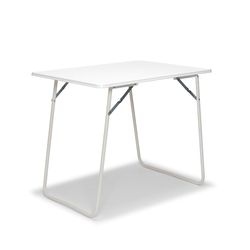 Barths Campingtisch 60x80 cm, Weiß