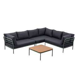 Barths Bordeaux - Lounge-Set, Grün