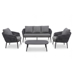 Barths Torino - Lounge-Set, Anthrazit