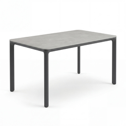 Barths Belfort - Rechteckiger Dining Tisch 140x90 cm, Anthrazit