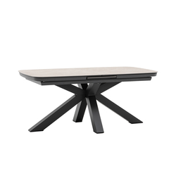 Barths Torino - Ausziehbarer Tisch 180/220x100 cm, Anthrazit