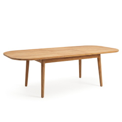 Barths Madera - Ausziehbarer Dining Tisch Teak 180/240-100 cm, Teak