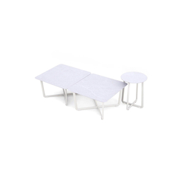 Barths Fellow – Beistelltisch-Set 3-tlg., Sand