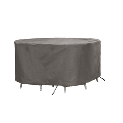 Barths Schutzhülle für Möbelsets klein/small Ø200x85 cm, Hellgrau