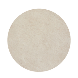 Feros HPL-Tischplatte Ø 120 cm, Sandstein