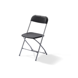 Feros Budget – Klappstuhl, Grau/Schwarz