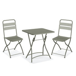 Feros Breeze – Bistro Set, Grün