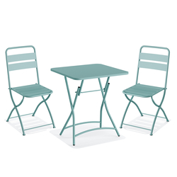 Feros Breeze – Bistro Set, Blau