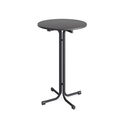 Feros Berlin – Klapp Stehtisch Ø 70 cm, Anthrazit
